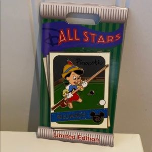 Limited Edition Pinocchio All Stars Pin